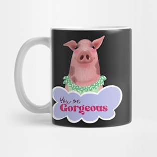 Cute pig sticker Mug